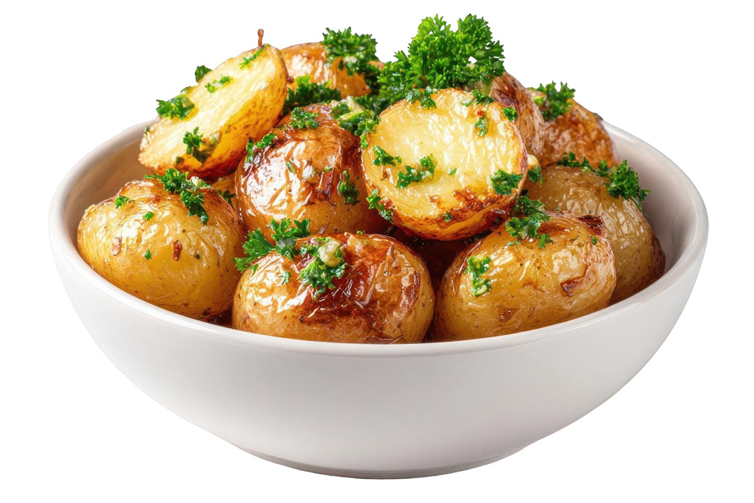 GEKOCHTE KARTOFFELN MIT PETERSILIE